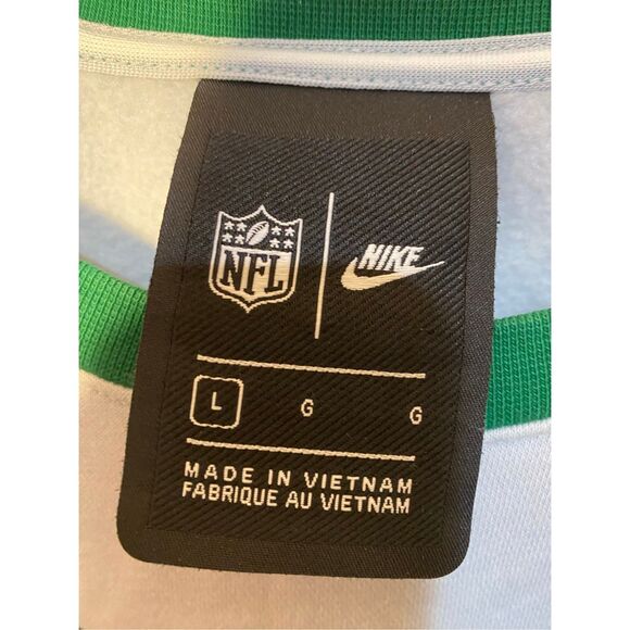 Nike Go Philly men’s NFL pullover green and gray sweatshirt size large - Picture 5 of 5